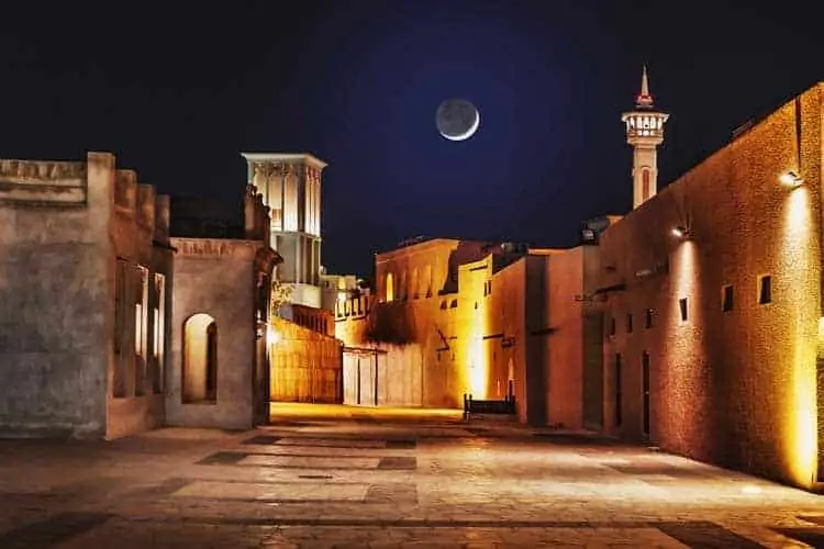Bairro Bastakiya, Dubai