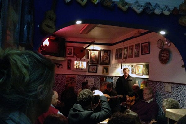 Fado vadio na Tasca do Jaime