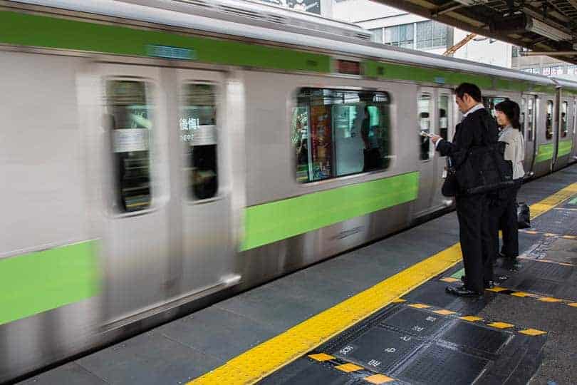 Comboio da linha Yamanote, Tóquio