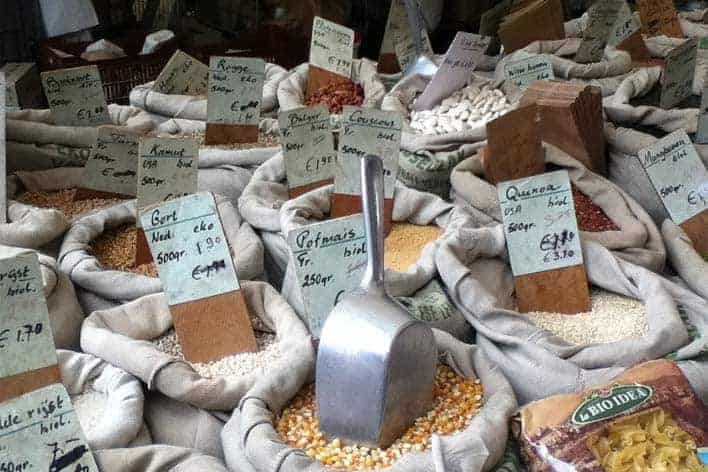 Mercado no bairro Jordaan, Amesterdão