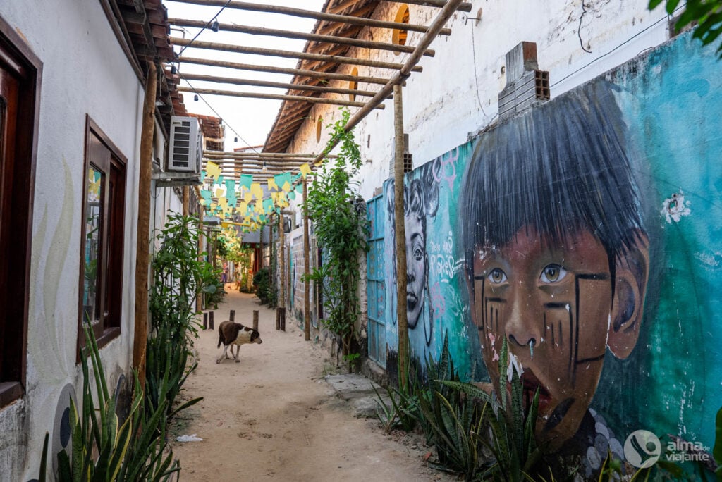 Arte urbana em Jericoacoara