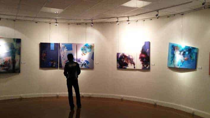 Exposição na Casa dos Artistas de Teerão