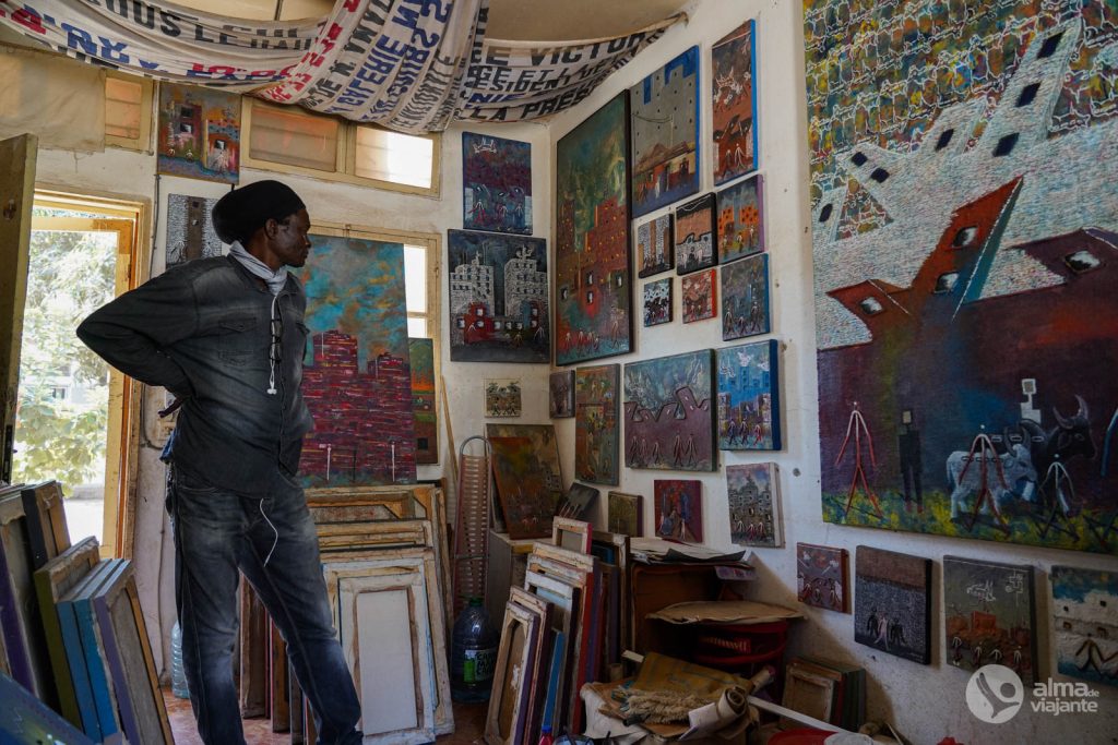 Atelier na Village des Arts de Dakar