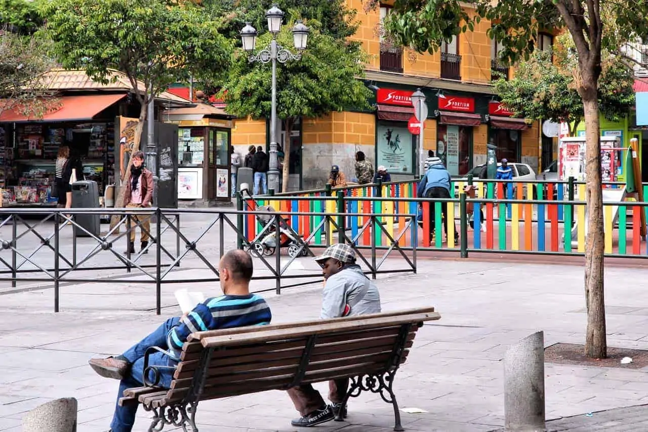Plaza Lavapiés, Madrid