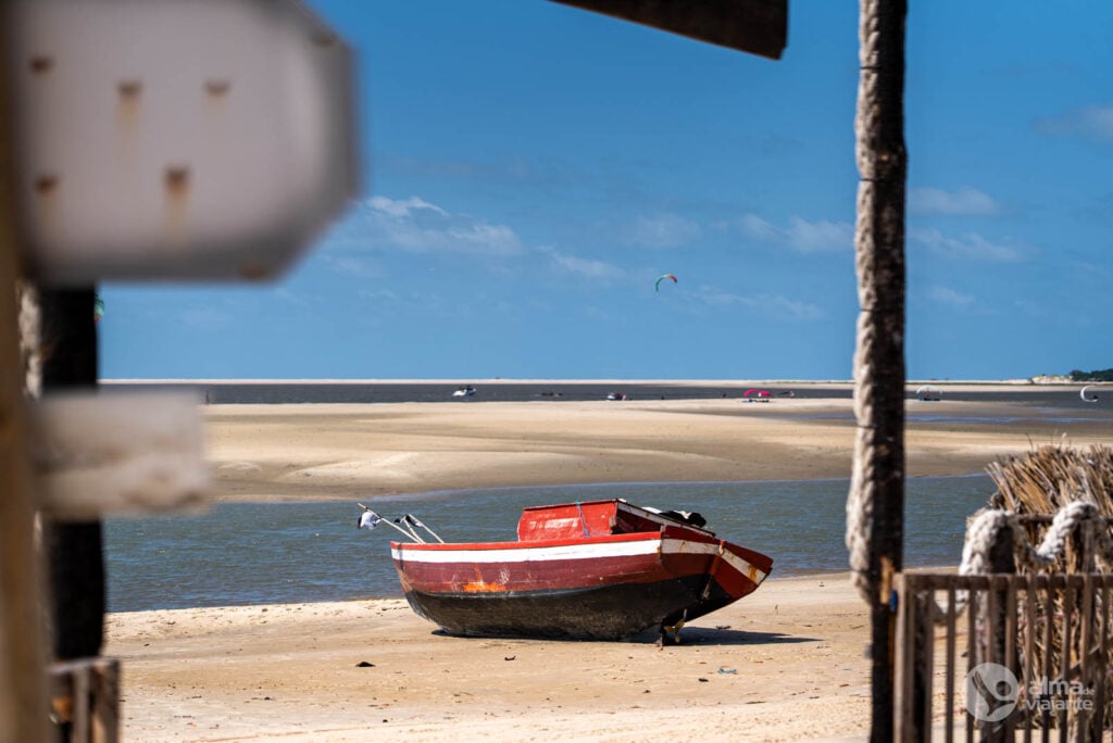 Praia fluvial de Atins