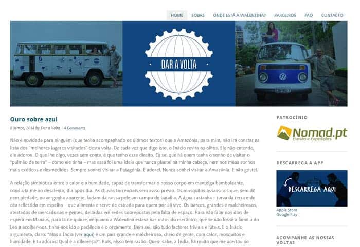 Blog Dar a Volta