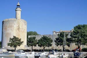 Vista de Aigues Mortes, França
