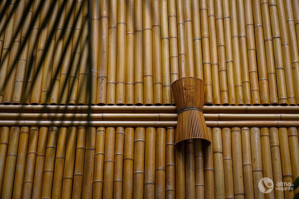 Construção de bambu