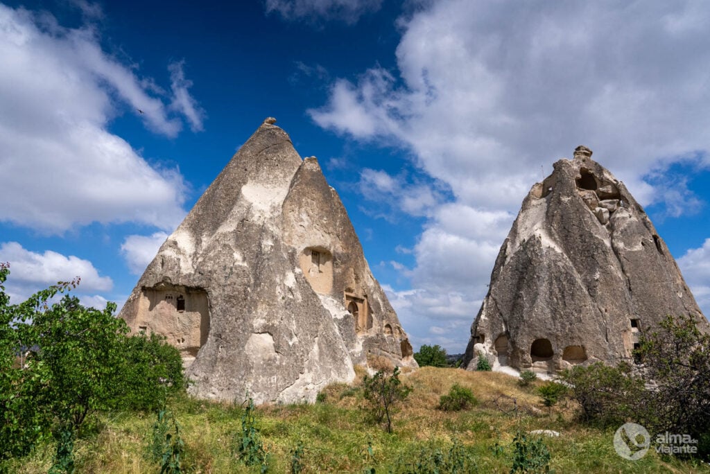 Visitar Capadócia: paisagem à entrada de Goreme