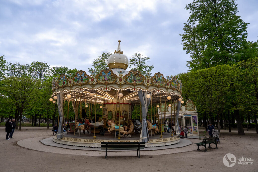 Paris o que ver: carrosséis