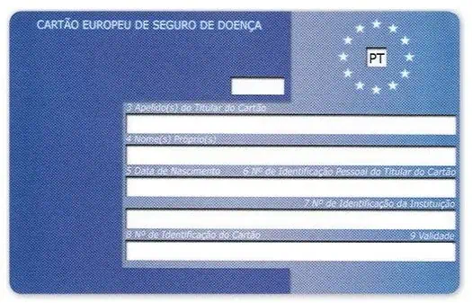 Cartão Europeu de Saúde