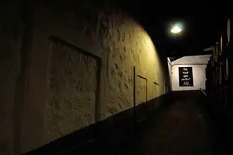 Galeria interior das Caves Ferreira