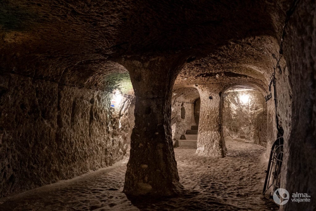 Visitar Derinkuyu, Capadócia