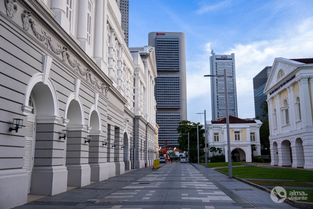 Centro histórico de Singapura
