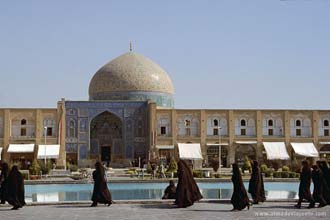 Mesquita do Sheikh Lotfollah, na praça Emam Khomeini em Esfaão