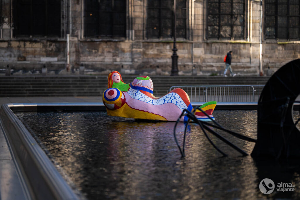 Fonte Stravinsky, Paris