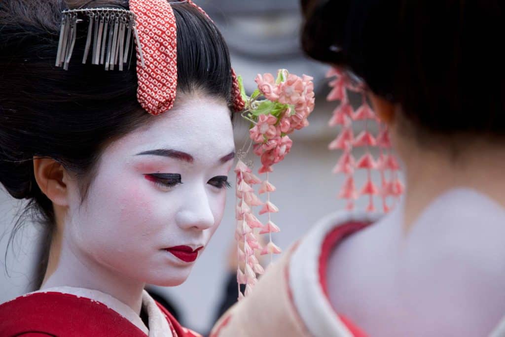 Geisha em Kyoto, Japão