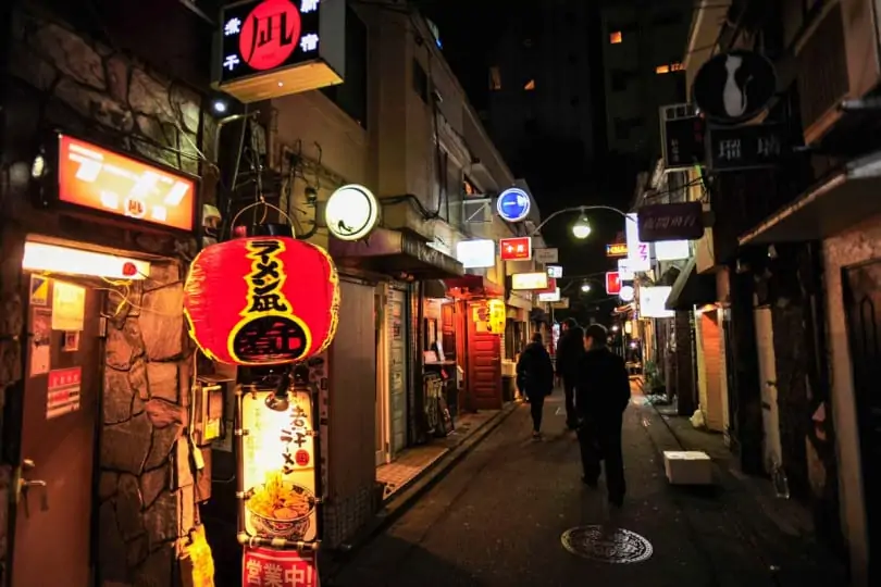 Rua de Golden Gai, Tóquio