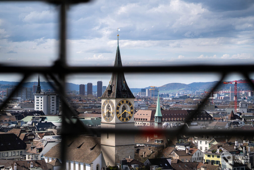 Torre da Catedral Grossmünster Zurique