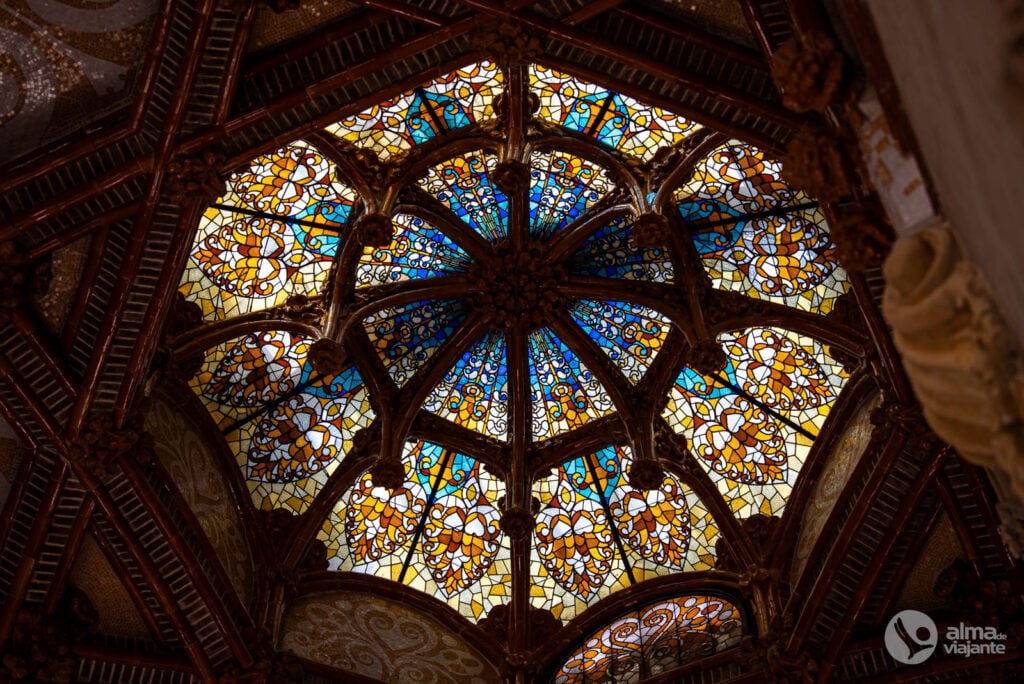 Vitrais no Recinte Modernista de Sant Pau