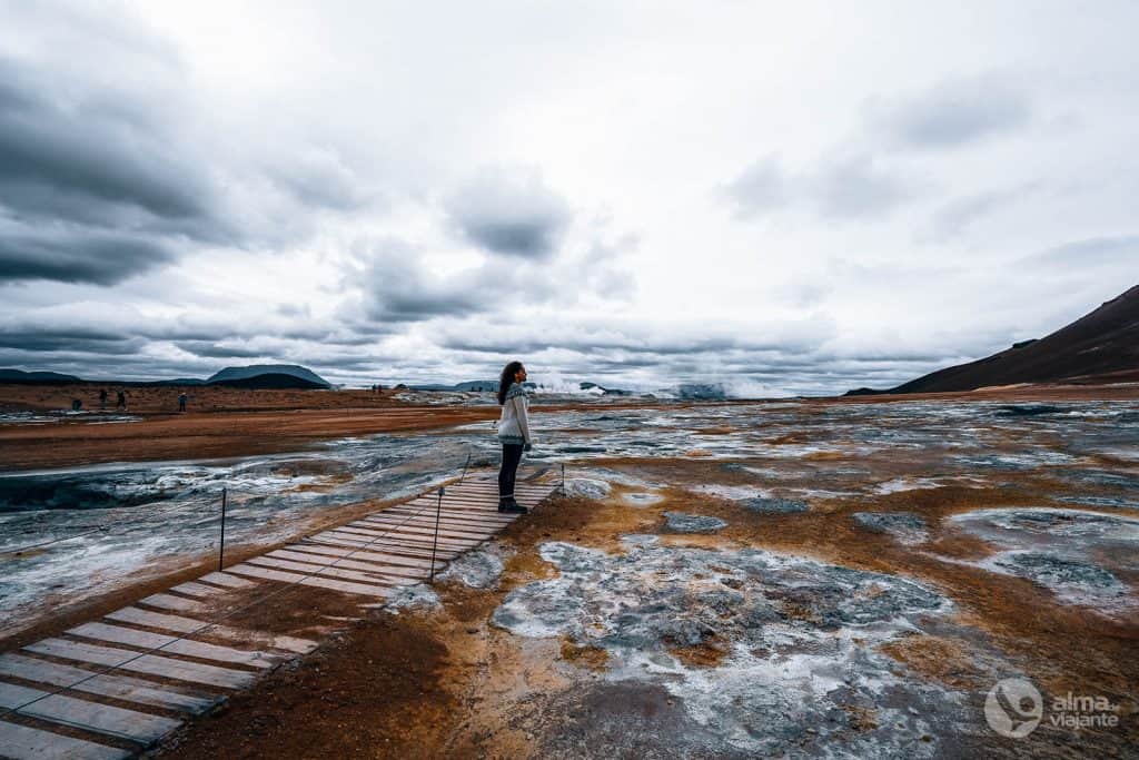 Visitar a partir de Reykjavík: Hverir, em Mývatn