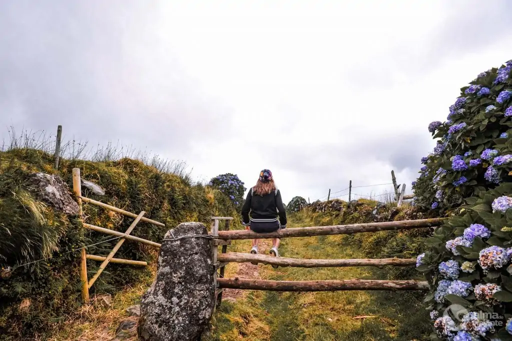 Cancela de madeira, São Jorge, Açores