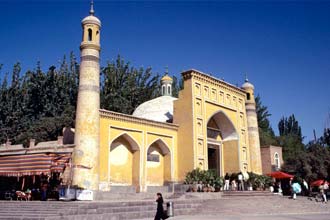 Mesquita Idkah em Kashgar, China