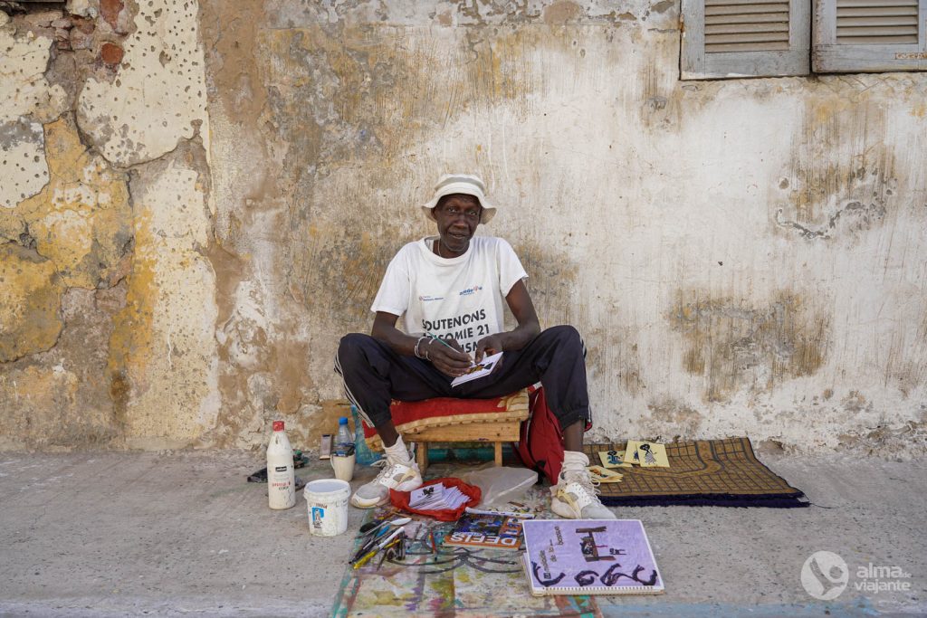 Khose, artista de Saint-Louis