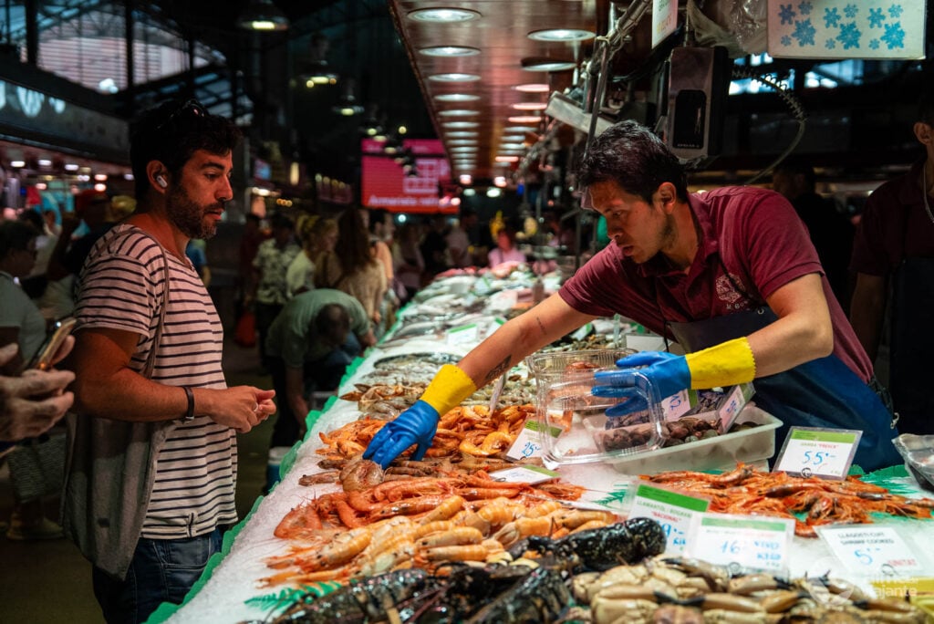 Mercado La Boqueria, Barcelona