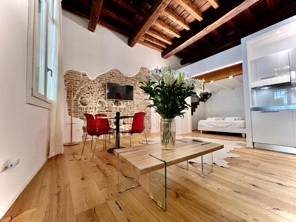 Apartamentos em Pádua: La Finestra Sul Ghetto