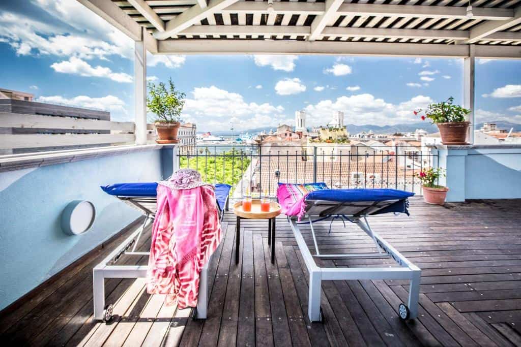 Áreas comuns da La Terrazza Sul Porto