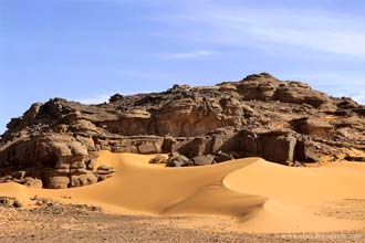 Região de Akakus, Deserto do Sara, Líbia