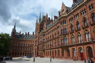St Pancras Station, Londres