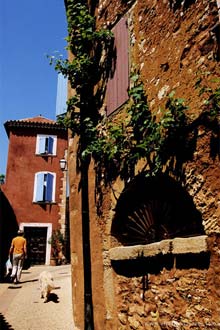 Rua de Roussillon, Provença