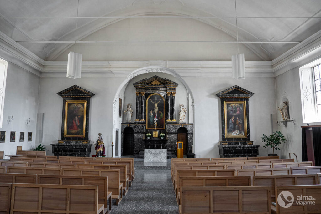 O que visitar em Lucerna: capela de São Pedro