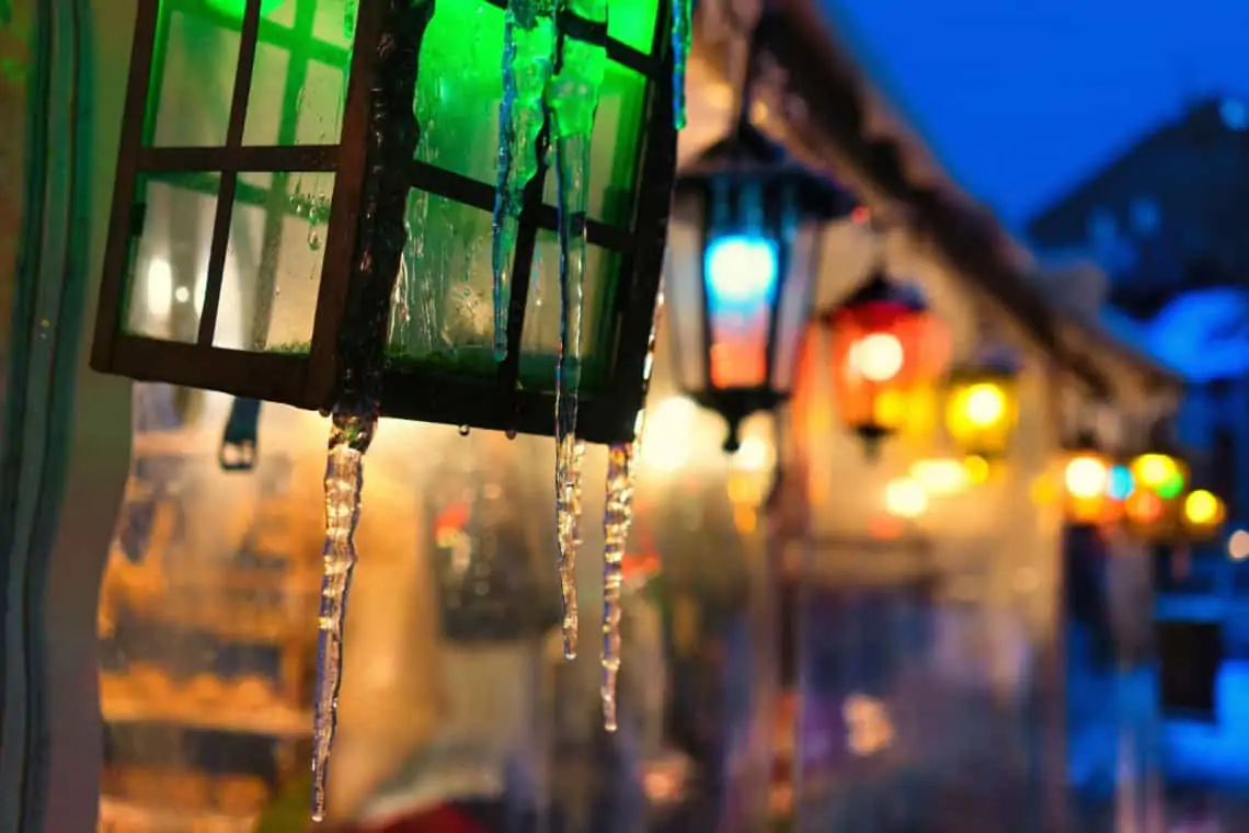Luzes de Natal em Riga, Letónia