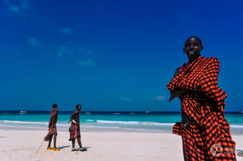 Maasai em Nungwi