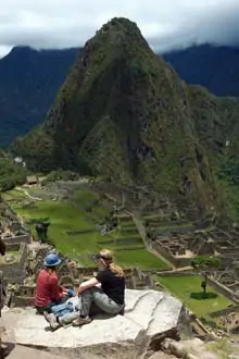 Turistas em Machu Picchu, Peru