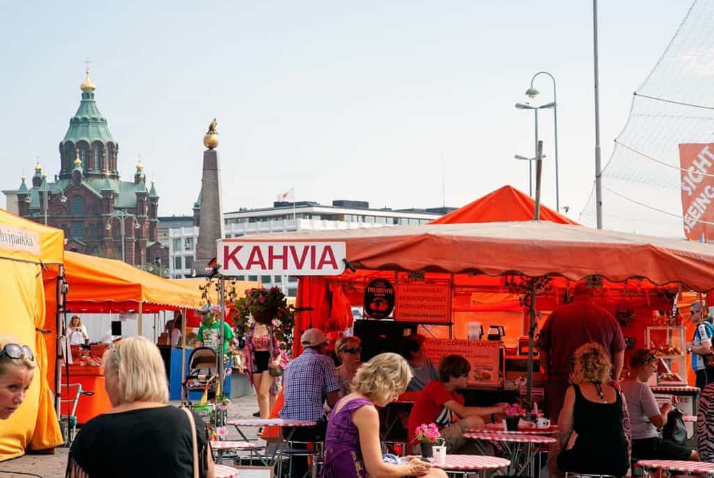 Market Square em Etelasatama, Helsínquia