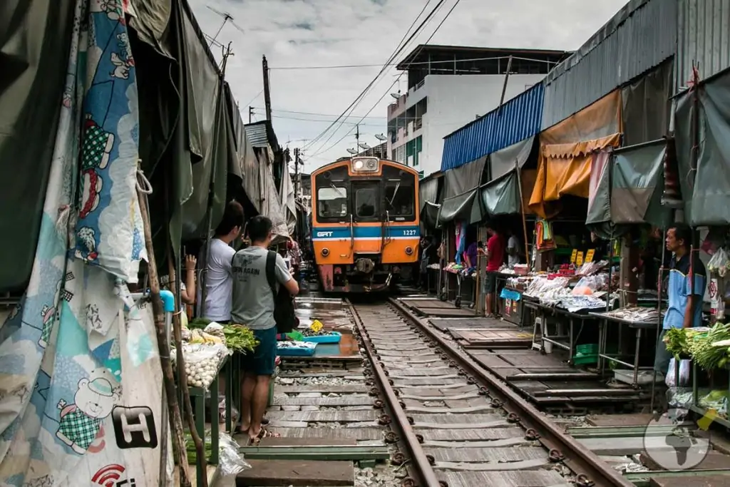 Mercado Mae Klong Bangkok