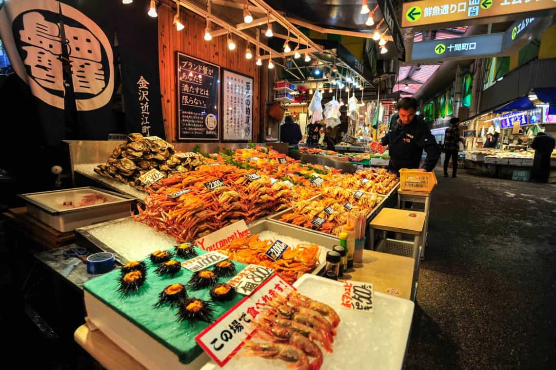 Kanazawa, uma cidade apetitosa