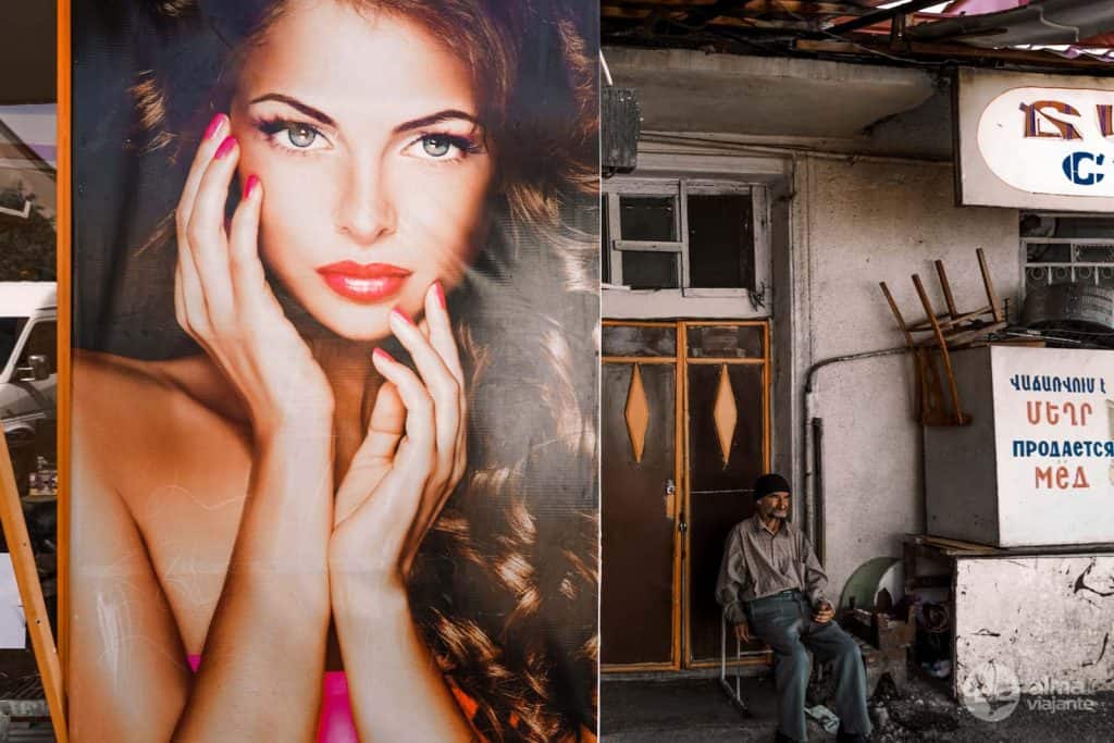 Cena de rua, Mercado de Stepanakert