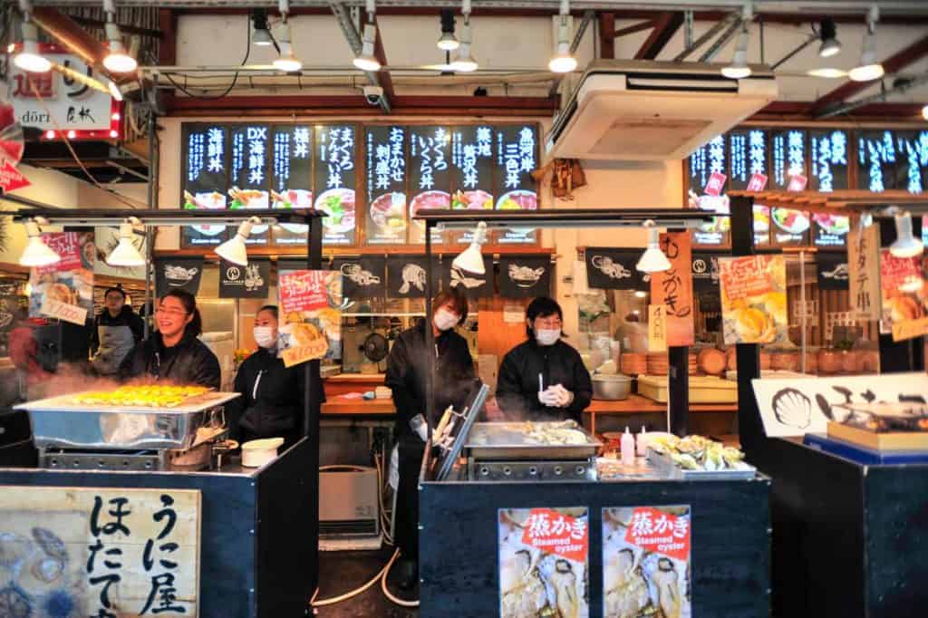 Mercado Tsukiji Tóquio