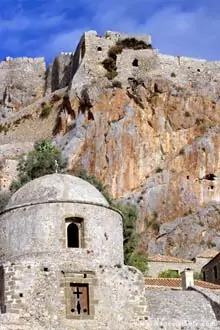 Monemvassia, sul da península do Peloponeso, Grécia
