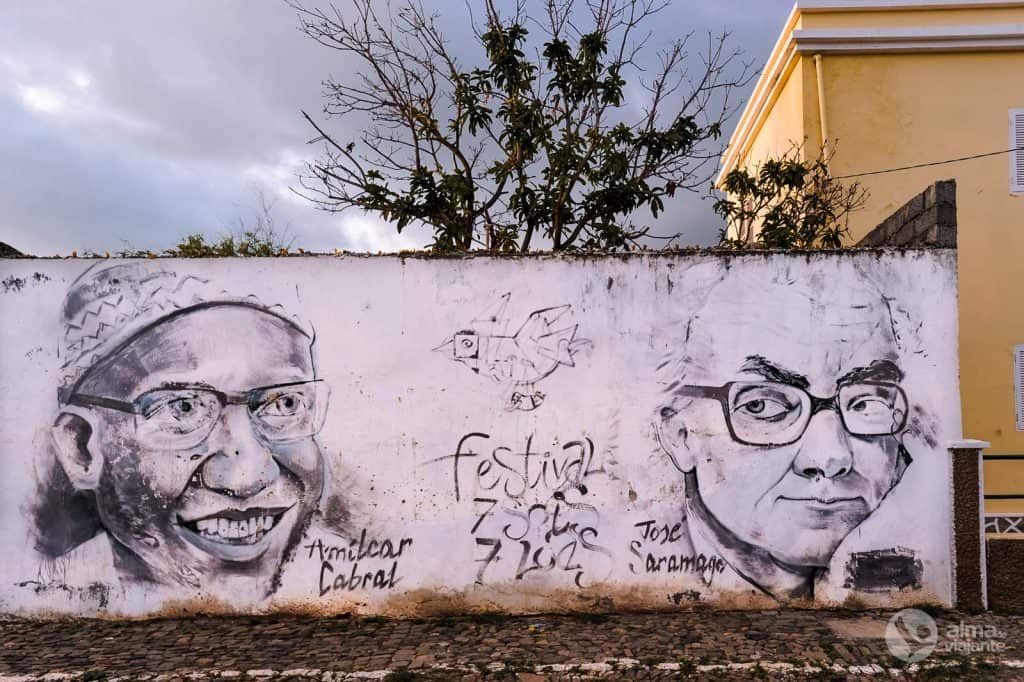 Arte urbana no Tarrafal