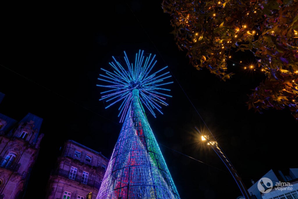 Árvore de Natal em Vigo