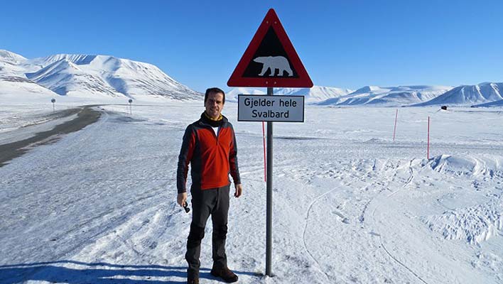 Viver em Longyearbyen: Nuno Cruz