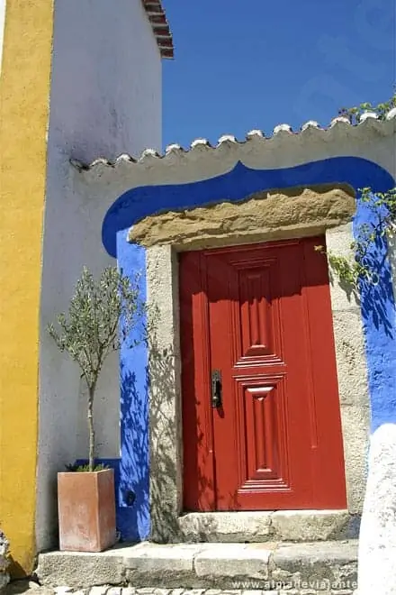 Cores quentes de Óbidos