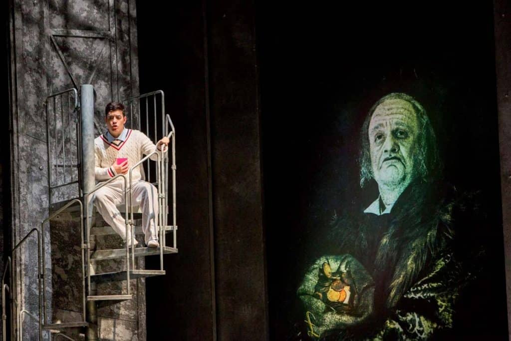Ópera Don Pasquale no Teatro Donizzeti, Bérgamo