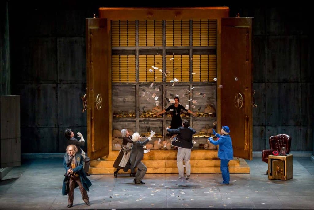 Ópera Don Pasquale no Teatro Donizzeti, Bérgamo